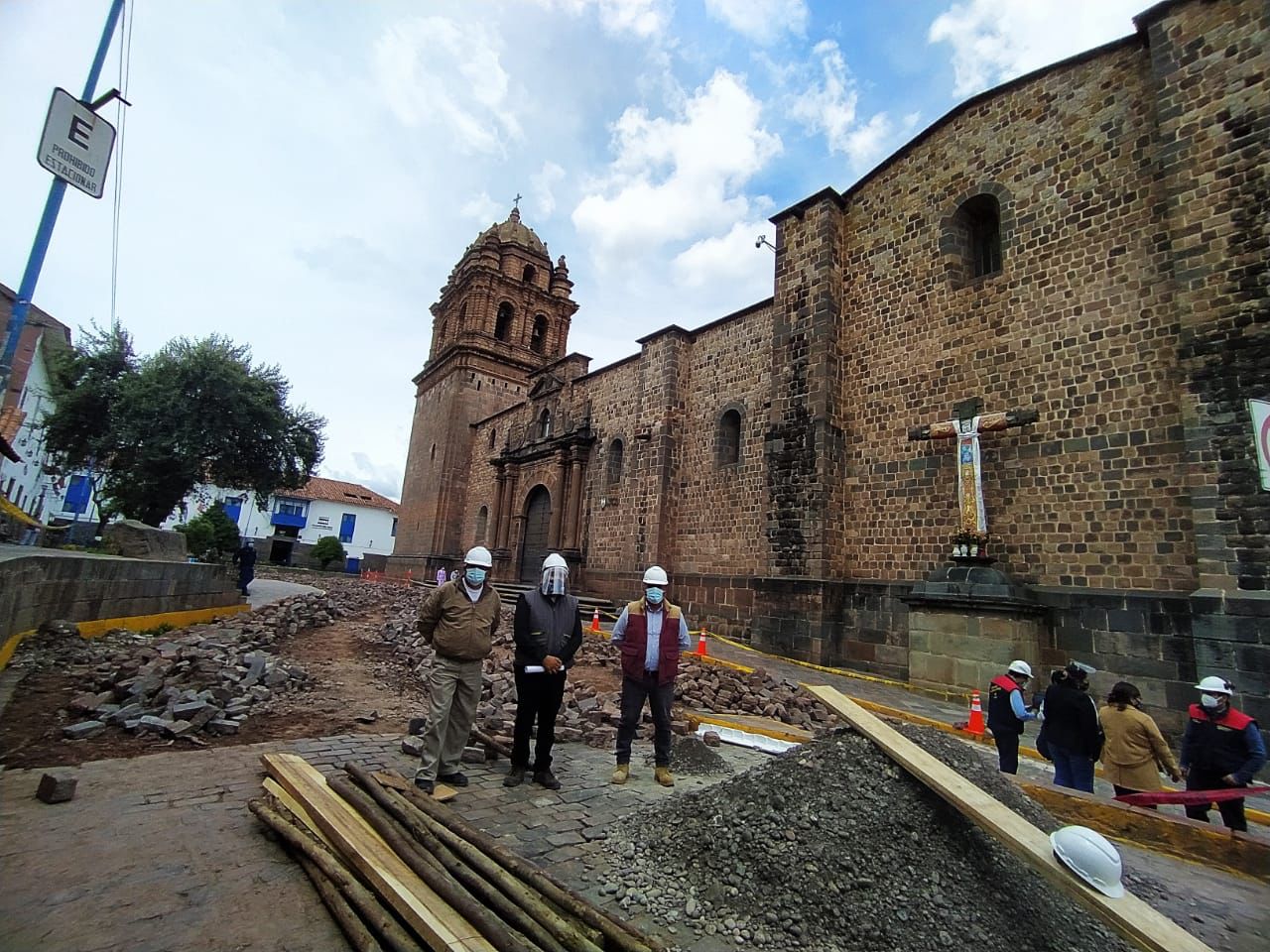Reparación de pistas Centro Histórico de Cuzco